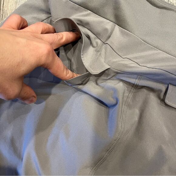 Athleta Gray Mini Skirt/Skort size 2 - Picture 5 of 10